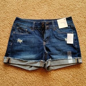 SO, Womans, Denim Shorts, Size 7, Strech, Low Rise